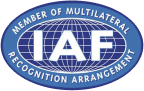 IAF certified for internationally recognized quality standards