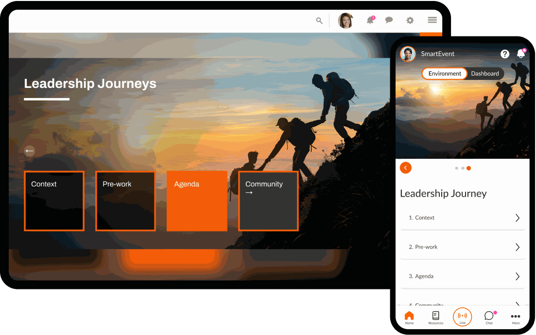 SmartLab Leaders screens